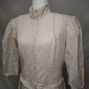 Vintage Prairie Style Dress 1980s
